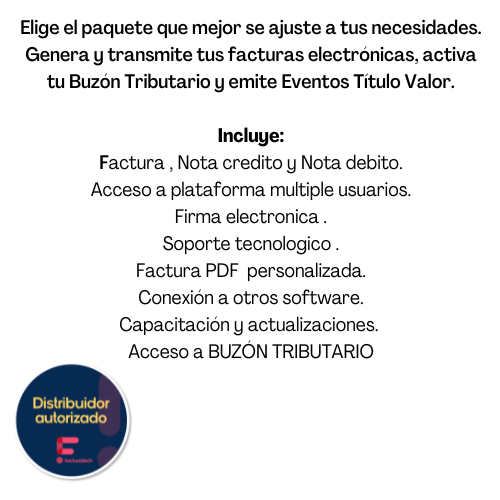 2.500 Folios de Factura Electrónica